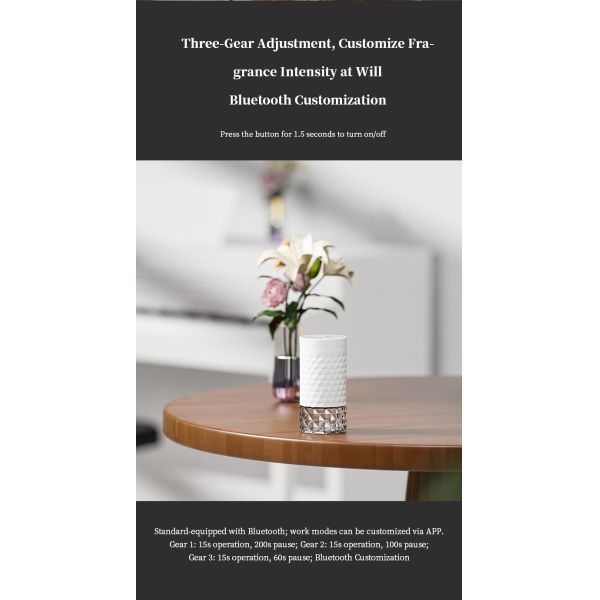 Eco Friendly 7 Color Ambient Light Remote Control Car Aroma Diffuser and Essential Oil Diffuser