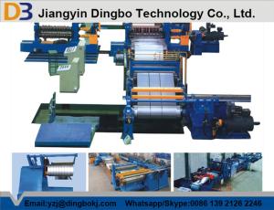 China High Precision Metal Simple Coil Steel Slitting Line Electric Control System wholesale