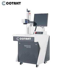 China 0-130m/min Static Fiber Laser Marking Machine 1064nm For Plastic / Nameplate wholesale