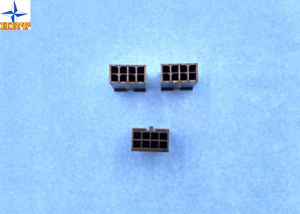 Pitch 3.00mm Miniature Wire To Wire Connectors, Female Dual Row Header Power