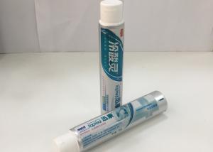 China Aluminum Barrier Laminated Toothpaste Tube With Flip Top Cap , 275/12 Thichness wholesale