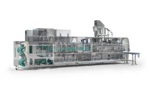 China SUS304 Stand Up Pouch Packing Machine For Food Sauce Filling wholesale