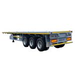 30 Tons, 40 Tons, 50 Tons, 60 Tons Container Flatbed Truck Semi-Trailer