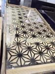 Mirror Black Stainless Steel Room Dividers For Office/Room/Interior Decoration