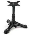 Bistro Table base Black Ornamental Iron Parts Table base Solid Cast Iron Table
