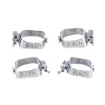 Slot 0.022 0.018 Teeth Molar Band Ortho Preweld With Buccal Tubes And Lingual