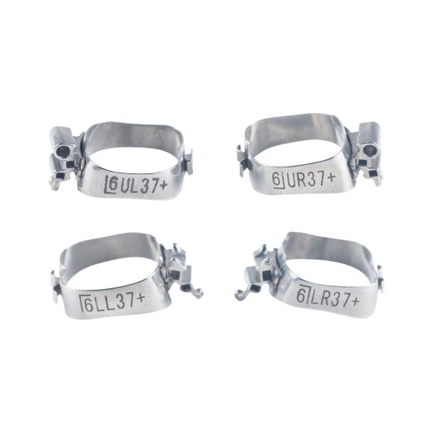 Slot 0.022 0.018 Teeth Molar Band Ortho Preweld With Buccal Tubes And Lingual