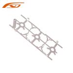 Brushed / Polished Stainless Steel Laser Cutting Parts Metal Laser Cutting