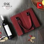2 Pack Felt 170*360mm Wine Bottle Cooler Sleeve