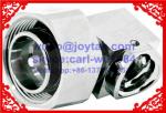 4.3-10 connector male solder type right angle for 1/2 superflex cable all brass