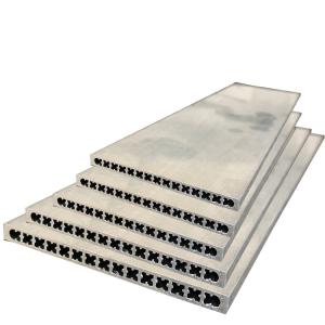 China High Precision 3003 / 3102 Aluminium Heat Exchanger Tube Microchannel wholesale