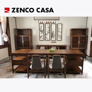 China Traditional Chinese Style Furniture Solid Wood Desk Book Chairs Bookshelf and Storage Rack Set wholesale