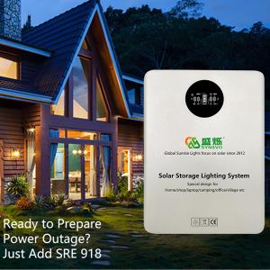 China Solar Powered LED Lights Wall Mounted PV Energy Storage System 50Hz AC Output 22*30cm wholesale
