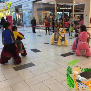 China Hansel funny amusement park game walking stuffed animal rides wholesale