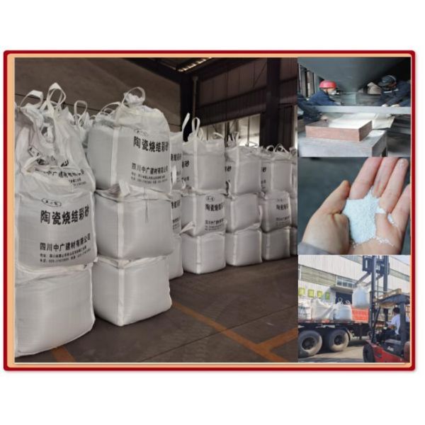 China Factory Source High-Temperature Sintered Real Stone Paint Color Sand