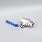 ISO 9001 Standard 304/316 Stainless Steel 2PC Ball Valve with Female and Male