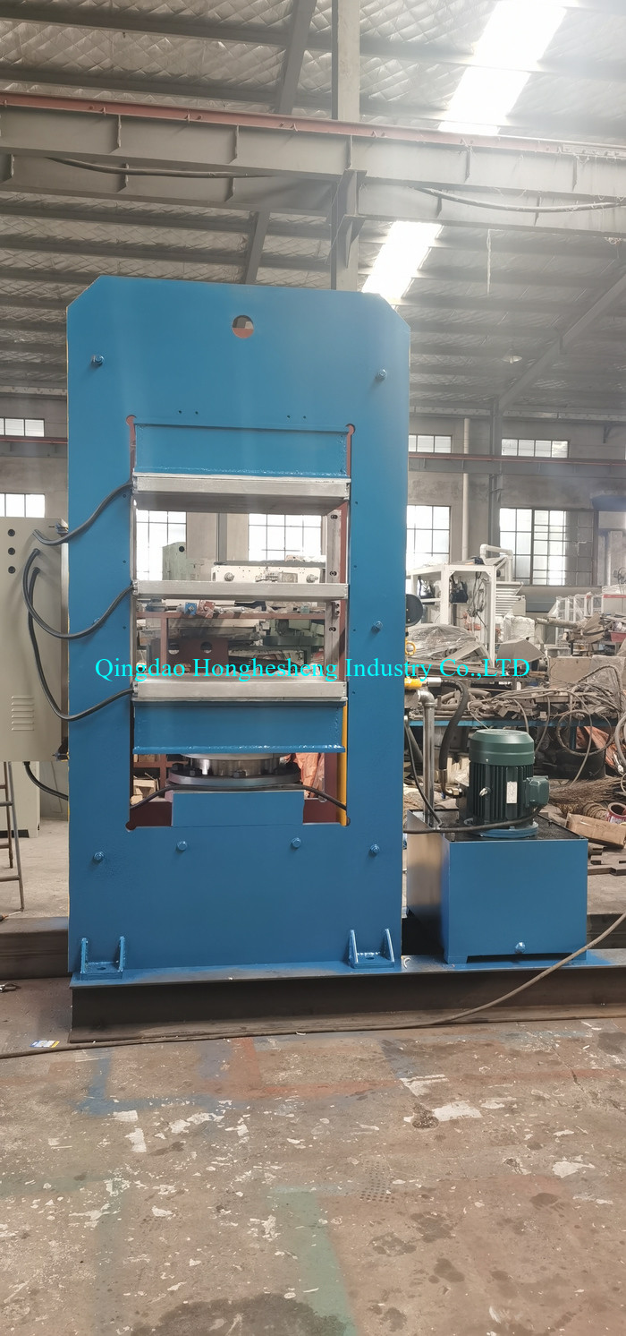 Large Plate Vulcanizing Press Sealing Ring Silicone Rubber Moulding Press Machine