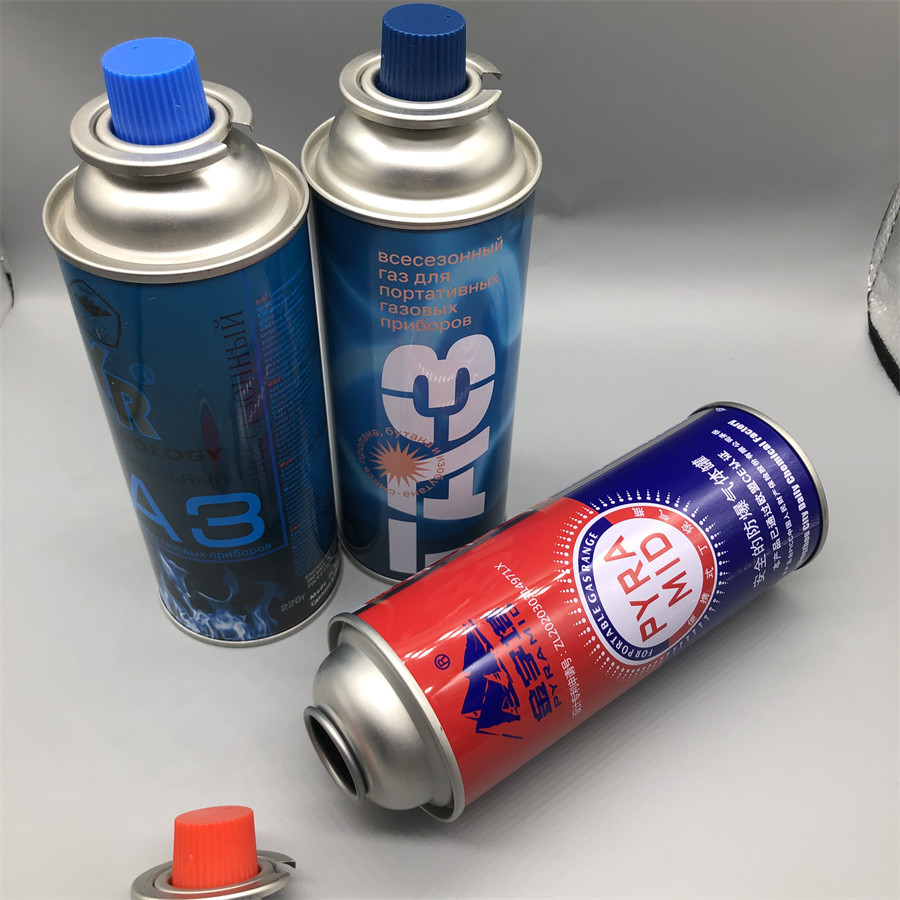 Portable Butane Gas Canister - Reliable Fuel Source for Outdoor Adventure Cooking