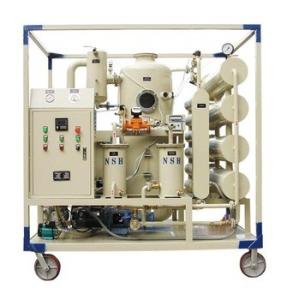 China Stainless Steel Transformer Oil Purifier Oil Filtration Plant With Digital Temperature Controller wholesale