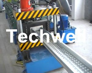 China 16 Steps Forming Station Cable Tray Profile / Cable Ladder Roll Forming Machine wholesale