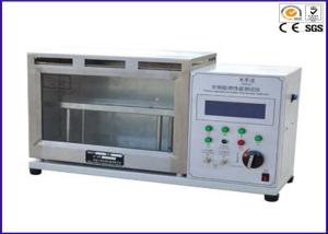 China Professional Horizontal Flammability Tester For Cellular Plastics Foam Combustion wholesale