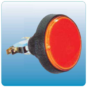 Red Round Push Button Arcade Repair Parts Game Machine Replacement Accessroies For Kids Game Machine