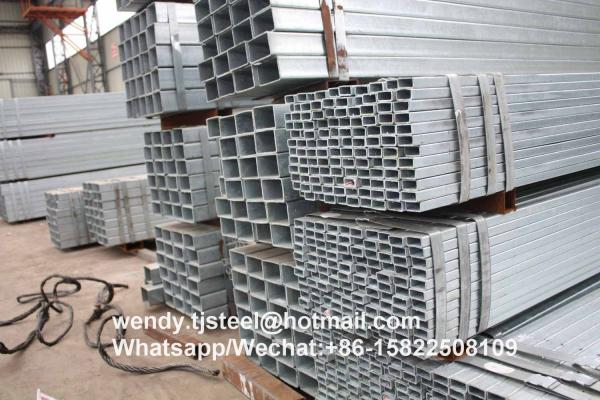 Quality fence post used bs1387 Popular Hot Dip Galvanized Square Steel Tubes/Pipes for sale