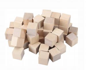 China Art Toy Handmade DIY Hardwood Wooden Activity Cube For Crafts Puzzles Making wholesale