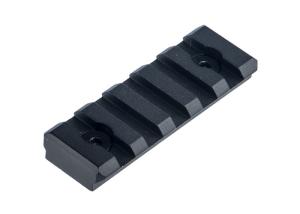 China Metal 8 Slots Keymod Picatinny Rail 20mm Width Easy Installation Black Color wholesale