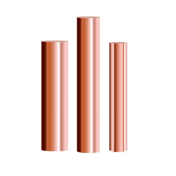 Industrial-Grade 16mm Diameter Copper Rod 99% Cu 1500mm Length for Raw Materials