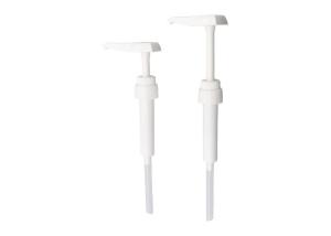 China 15ml / 30ml PP White Square Head Sauce Dispenser Pump Food Sauce Dispenser Pump UKR30 38-410 wholesale