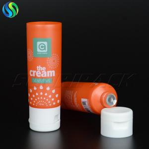 China 30g/1oz empty small plastic test tube packaging with flip cap wholesale
