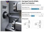 20KVA 4000 * 2000 Rpm Spindle CNC Turning Center