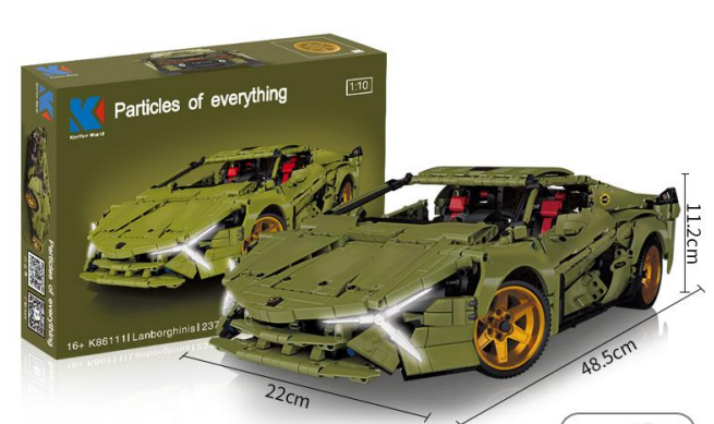 Speed 2.4G Race Remote Control Car Lamborghini for Kids Indoor-Outdoor 2.4Ghz Control