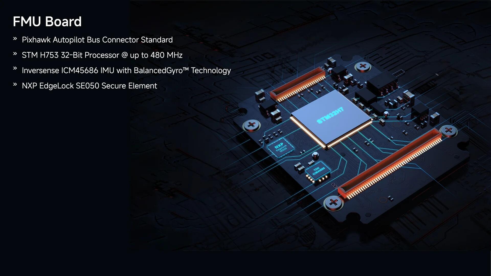 Holybro Pixhawk 6X Pro Autopilot H753 Flight Controller Module Standard Base V2A/V2BPM02D Racing Airplane Aircraft