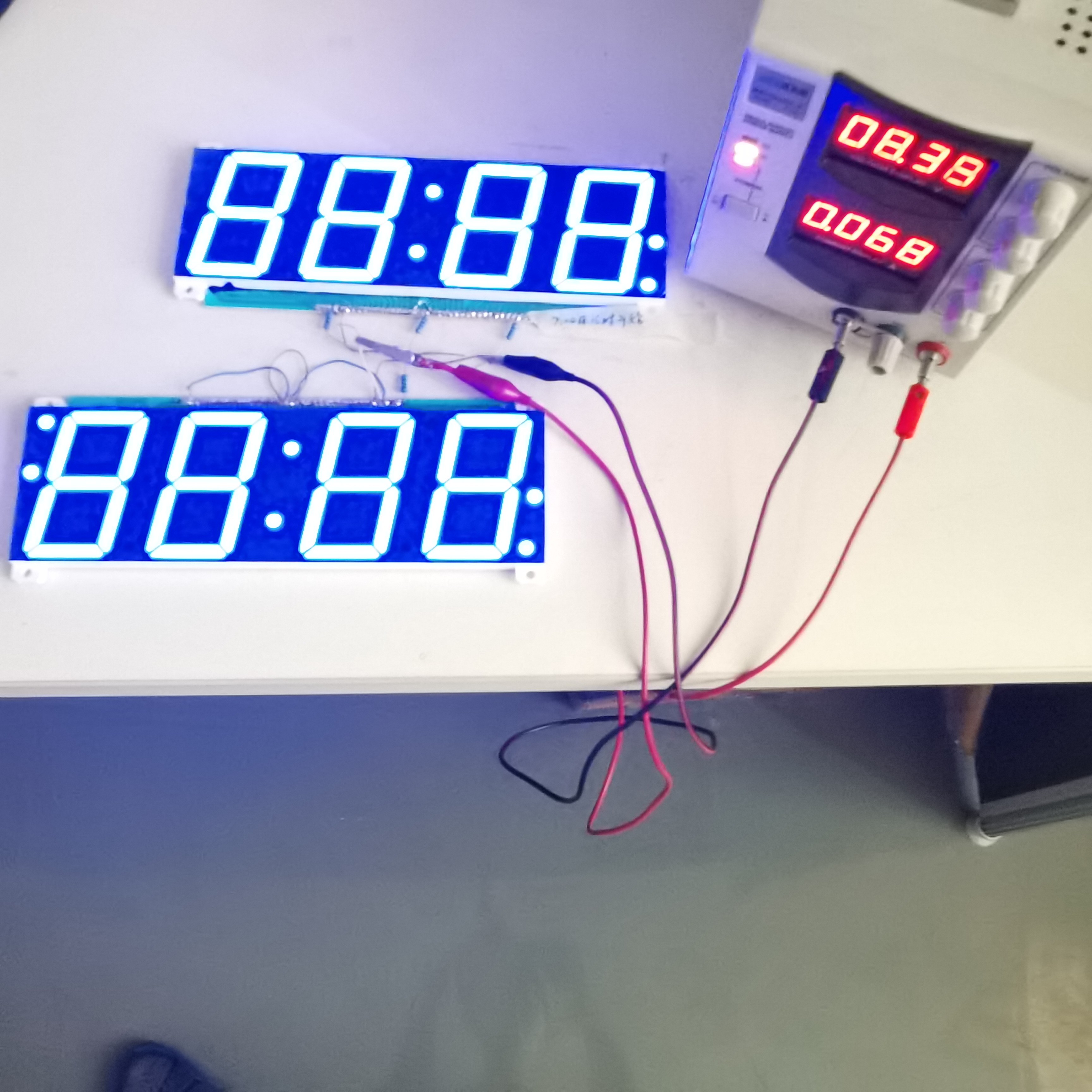 Seven Segment 20mA 2.5" LED Clock Display For Clock Board