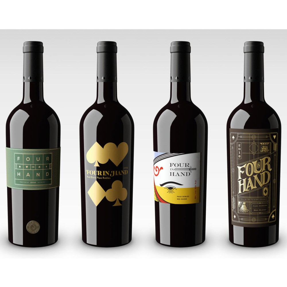 Vinyl Matt Paper Food And Beverage Labels Wine Private Label