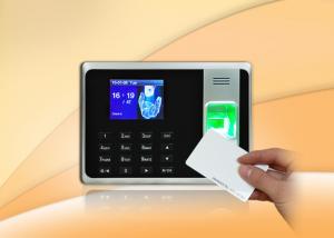 China Fingerprint Based Attendance System with Li-battery , standard ID card reader on sale