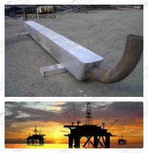 China Aluminum Cathodic Protection Anodes For Offshore Construction Service Onshore Solution wholesale
