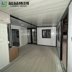 PVC Window Expandable Prefab Container House Earthquake Resistant Custom