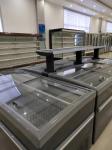 Seafood Fish Glass Door Display Freezer Low Temperature Commercial