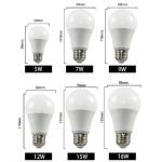White Dimmable Led Bulb A60 E26/E27/B22 SKD A Series LED Lamp 5W 6W 7W 8W 9W 10W