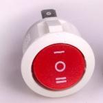 Single Pole Single Throw Rocker Switch On Off On 1A250V Fire Resistant