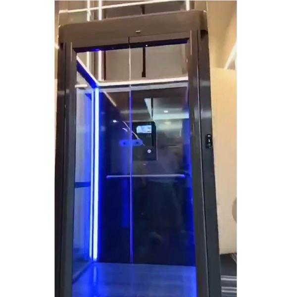 15M Travel Heavy Duty Compact Residential Elevators Home With Enhanced