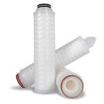 PP Pleated Industrial Cartridge Filter Element for 0.2 Micron Rating and High