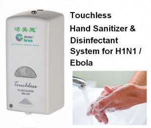 China Hospital Hand Washing Touchless Hand Sanitizer Dispenser 800 - 1000ML Capacity on sale