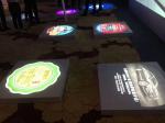 Custom Gobo Logo Projector 30W Advertising Gobo Projector Light For Indoor Text