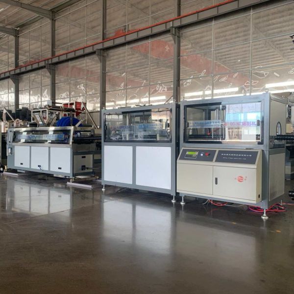 Industrial Plastic Prestressed Helical Spiral Pipe Manufacturing Equipment