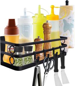 China Free Drill BBQ Grill Caddy for 28&quot; 36&quot; Blackstone Griddle Gas Grill Charcoal Grill Clamp Mount Griddle Caddy wholesale