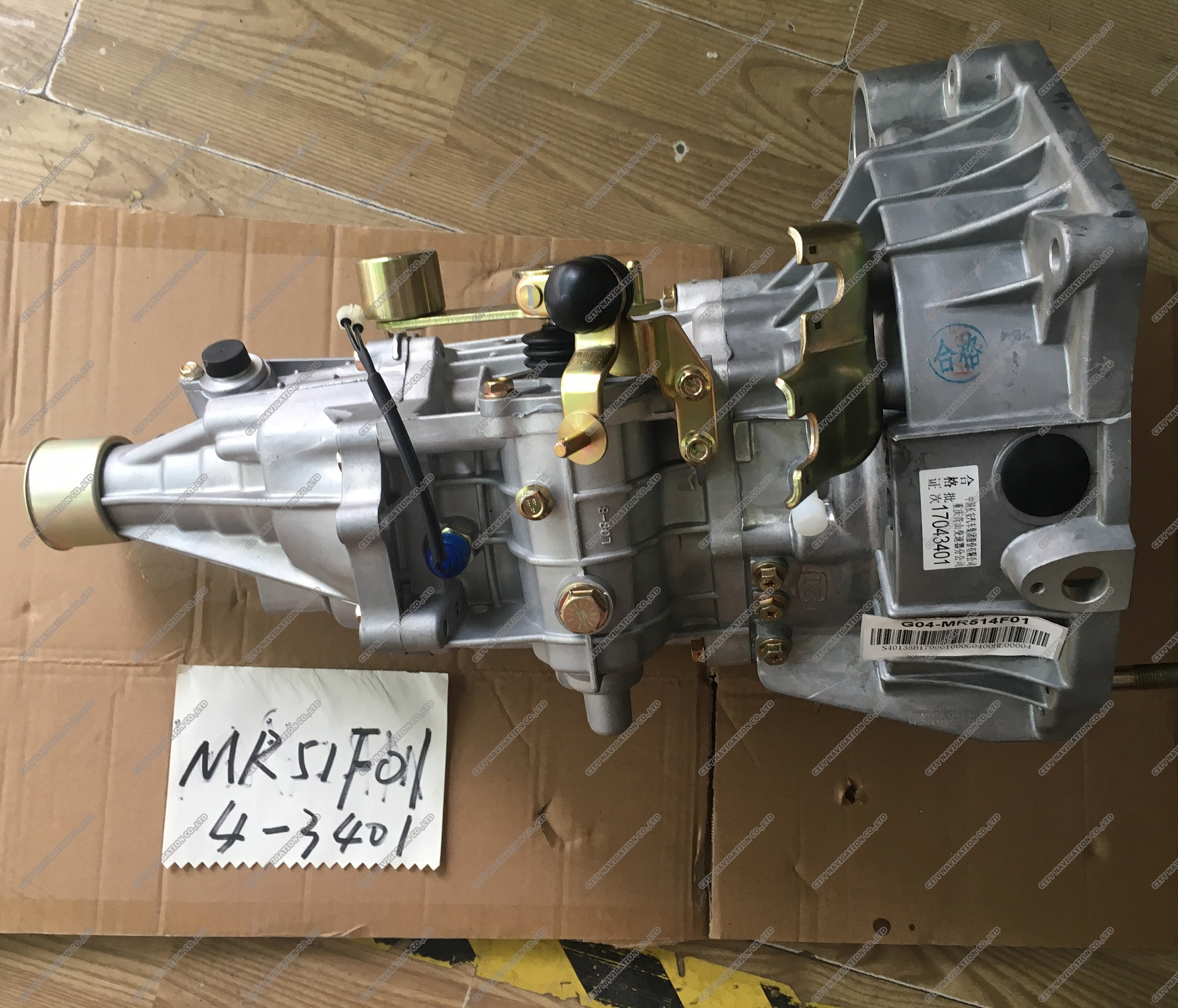 OE Standard MR510F01 Manual Transmission Gearbox for Chana Star 4500 1.6L Replacement